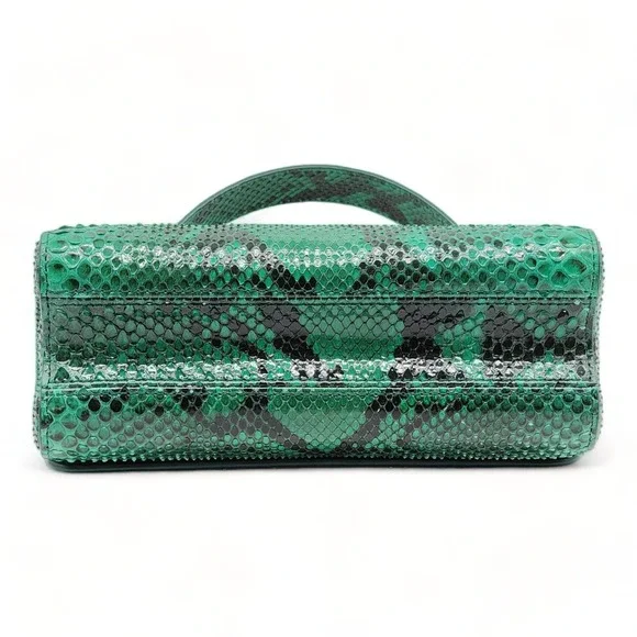 Louis Vuitton Twist MM Green Python $8700 - Picture 8 of 12
